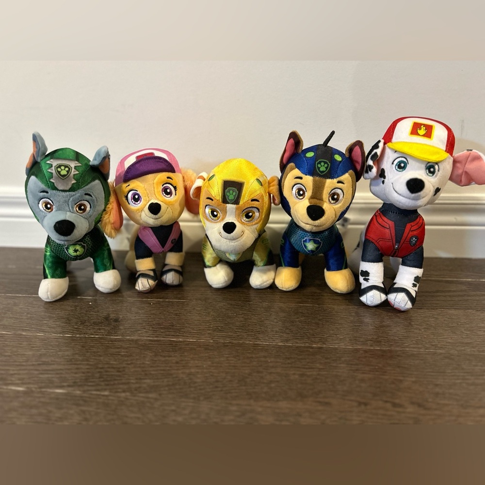 Paw Patrol Plush lot set of 5